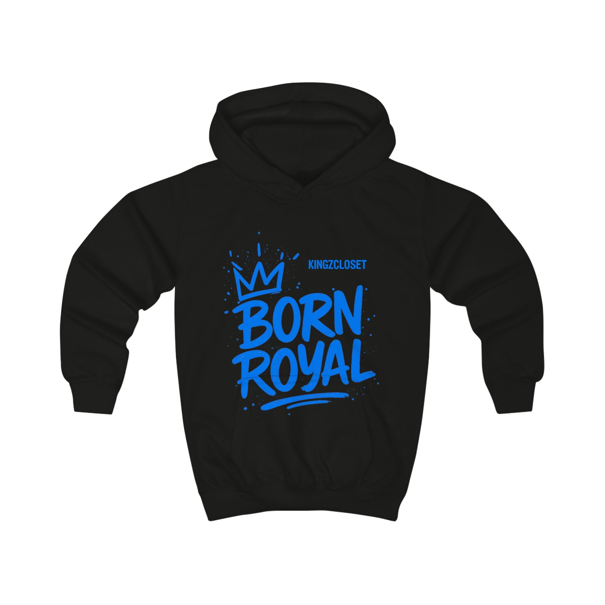 Born Royal Crown KingZcloset Kids Hoodie