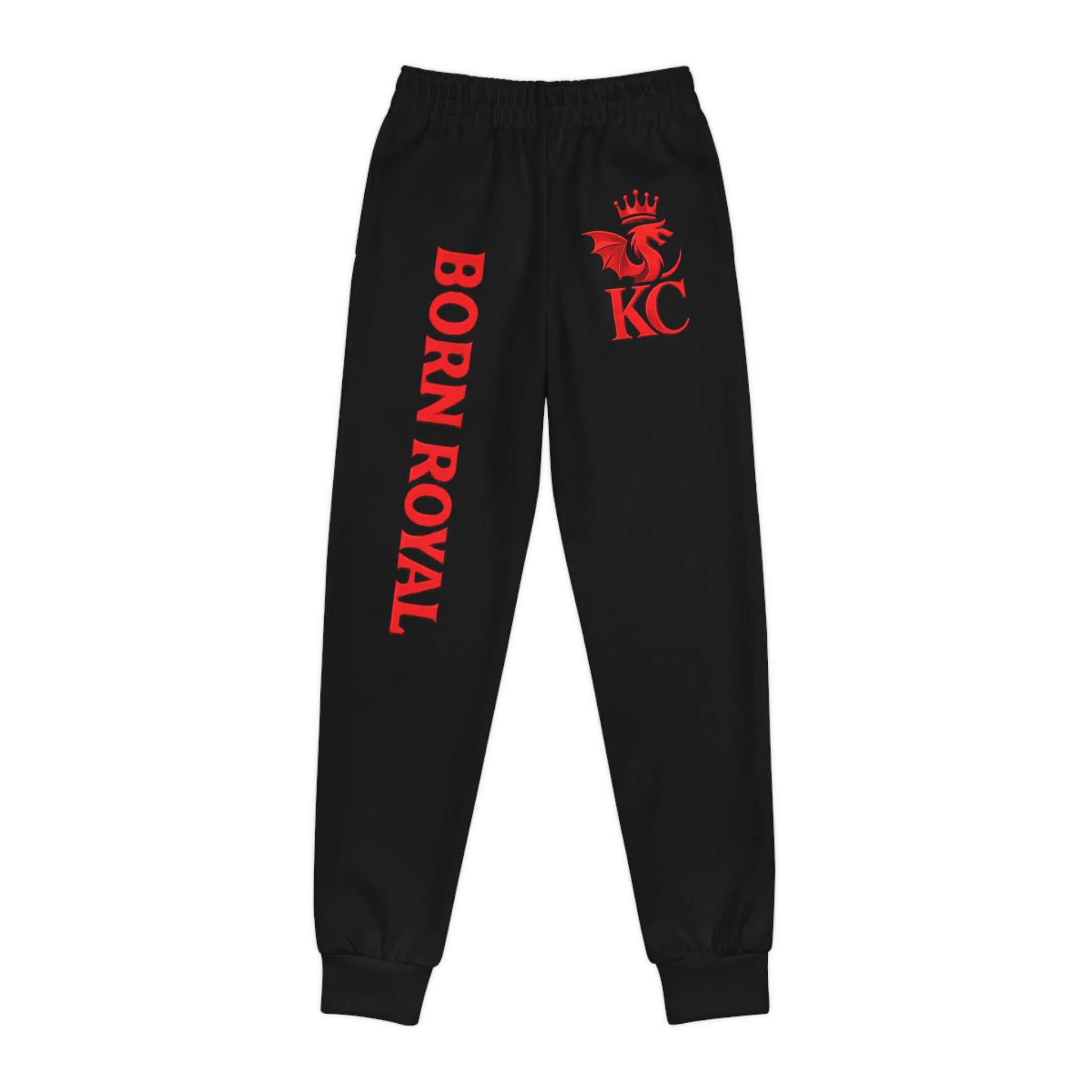 KC Born Royal Youth Joggers Red