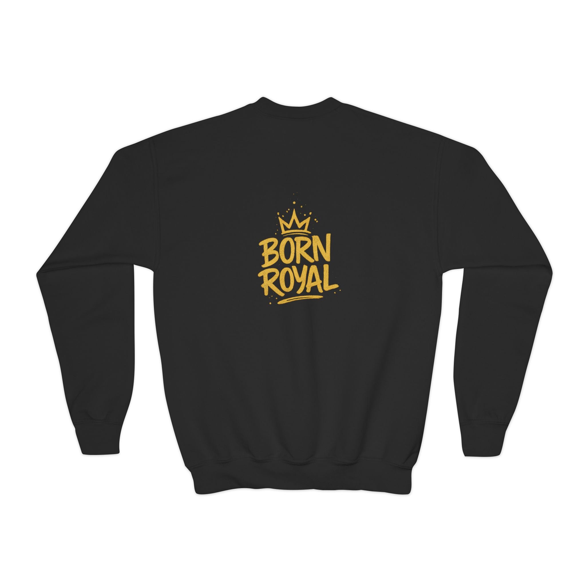 KC Born Royal Youth Crewneck Sweatshirt Gold