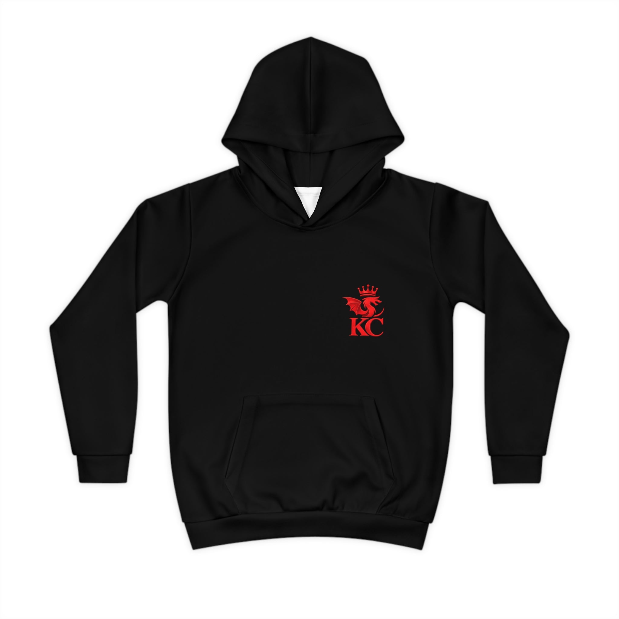 KC Born Royal Crown Children's Hoodie Red