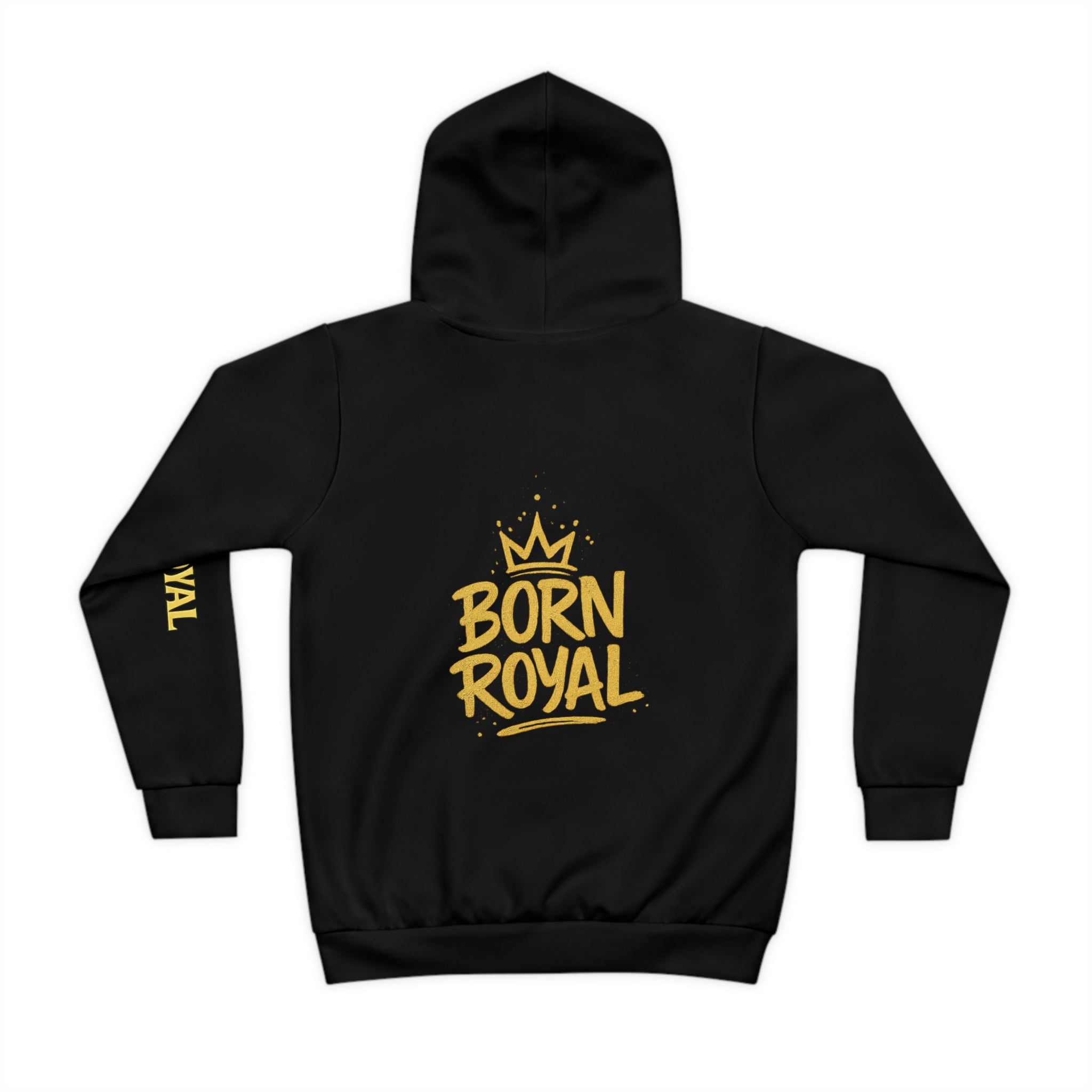 KC Born Royal Crown Children's Hoodie Gold